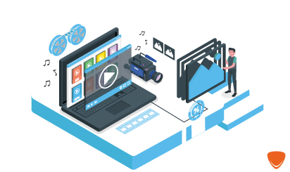 Grabación simultánea de audio y vídeo