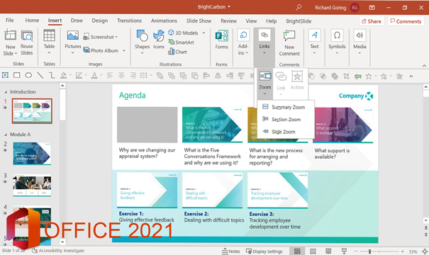 Aprovecha la herramienta de búsqueda de Microsoft integrada en el PowerPoint 2021