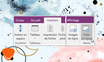 OneNote 2021 Añadir vídeo en línea