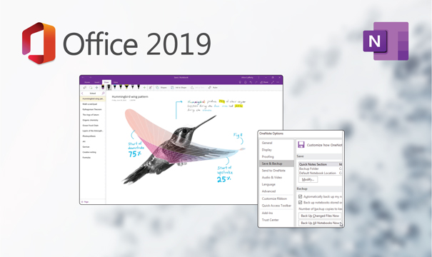 onenote desktop 2019