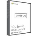 SQL Server 2014 Standard - 20 Device CALs