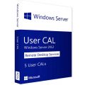 Windows Server 2012 RDS - 5 User CALs