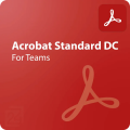 Acrobat Standard DC for Teams, Runtime: 1 año, Users: 75 Users, image 