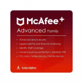 McAfee+ Advanced Family 2026-2027, Runtime: 1 año, Dispositivos: Dispositivos ilimitados, image 