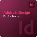 Adobe InDesign - Pro for Teams, Runtime: 1 año, Users: 75 Users, image 