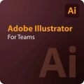Adobe Illustrator for Teams, Runtime: 1 año, Users: 30 Users, image 