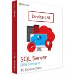 SQL Server Standard 2016 - 10 Device CALs