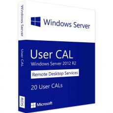 Windows Server 2012 R2 RDS - 20 User CALs
