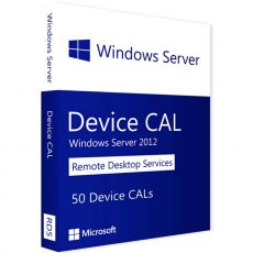 Windows Server 2012 RDS - 50 Device CALs