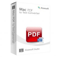 Aiseesoft Mac PDF a Text Converter