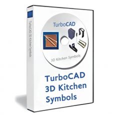 TurboCAD 3D Kitchen Symbols Pack, English