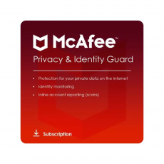 McAfee Privacy & Identity Guard 2024-2025, Runtime: 1 año, Device: 1 Device, image 