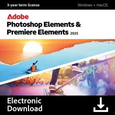 Adobe Photoshop & Premiere Elements 2025, Tipo de licencia: Educación, image 