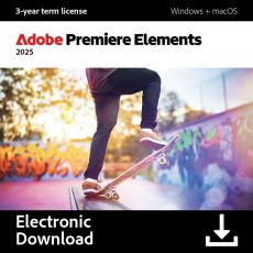 Adobe Premiere Elements 2025, Tipo de licencia: Nuevo, Versiones: Windows, image 