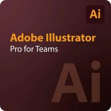 Adobe Illustrator - Pro for Teams, Runtime: 1 año, Users: 100 Users, image 