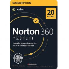 Norton 360 Platinum, Runtime: 1 año, Dispositivos: 20 Dispositivos, image 