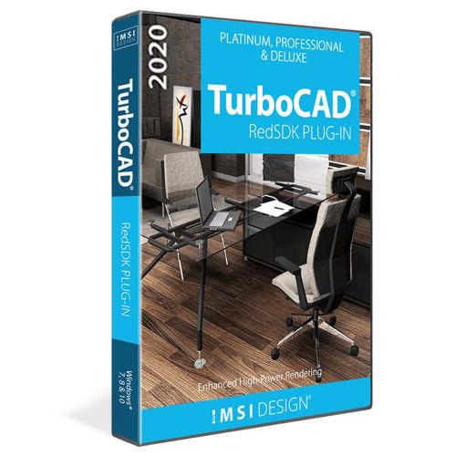 RedSDK Plug-in for TurboCAD 2020, image 