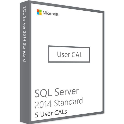 SQL Server 2014 Standard - 5 User CALs