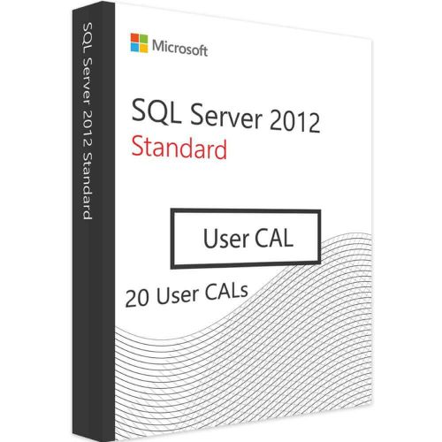 SQL Server Standard 2012 - 20 User CALs