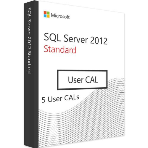 SQL Server Standard 2012 - 5 User CALs