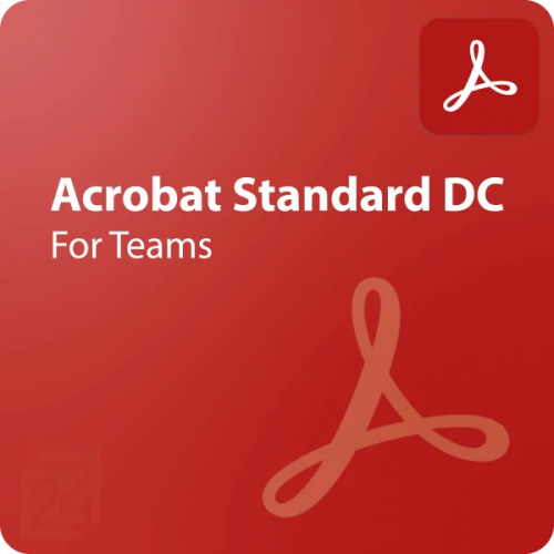 Acrobat Standard DC for Teams, Runtime: 1 año, Users: 50 Users, image 